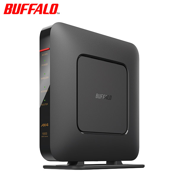 BBIQ特選ショップ / 【BUFFALO】無線LAN親機 Wi-Fiルーター ブラック (WSR-1800AX4P-BK)
