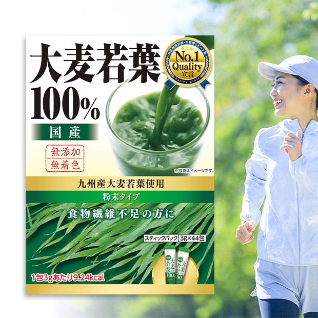 BBIQ特選ショップ / 【1包あたり約16円／新日配薬品】九州産大麦若葉